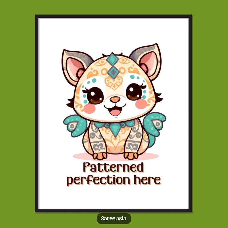 Funny Proud Animal Poster: Display Your Pride with Humorous Art