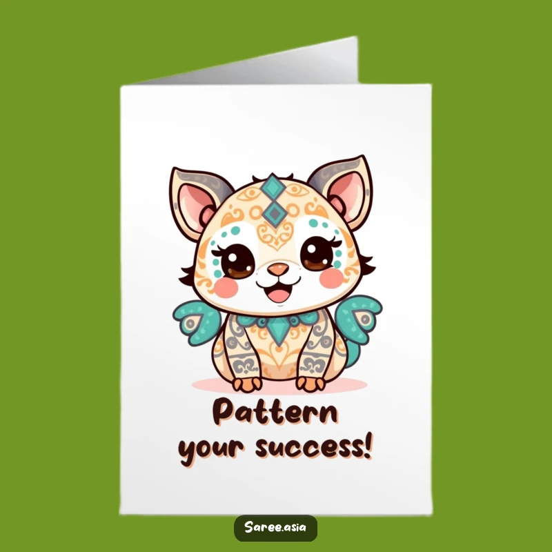 Free Printable Congrats Card: Proud Animal Beams for Your Amazing Achievement